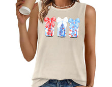 Load image into Gallery viewer, Coca-Cola 4th Of July Tank Top