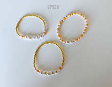 Load image into Gallery viewer, Pink Halloween Bracelets
