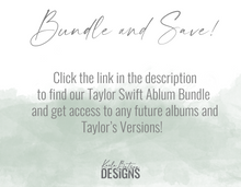 Load image into Gallery viewer, Speak Now Taylor's Version Subway Art SVG