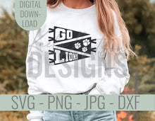 Load image into Gallery viewer, Go Lions SVG