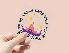 Load image into Gallery viewer, Kingdom lights UV DTF