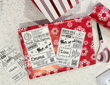 Load image into Gallery viewer, Christmas Shipping Labels
