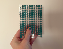 Load image into Gallery viewer, Lucky Number Nail Art Stickers