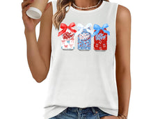 Load image into Gallery viewer, Dr Pepper 4th Of July Tank Top
