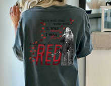 Load image into Gallery viewer, Back to the Eras Red