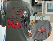 Load image into Gallery viewer, Back to the Eras Red