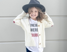 Load image into Gallery viewer, Taylor Tot Red Cardigan