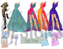 Load image into Gallery viewer, Taylor Swift Magnet Paper Doll Set Five