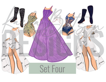 Load image into Gallery viewer, Taylor Swift Magnet Paper Doll Set Four