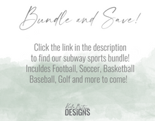 Load image into Gallery viewer, On Sundays We Watch Baseball With Daddy SVG