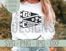 Load image into Gallery viewer, Go Cougars SVG