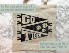Load image into Gallery viewer, Go Tigers SVG