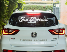 Load image into Gallery viewer, Boho Just Married Removable Car Decal