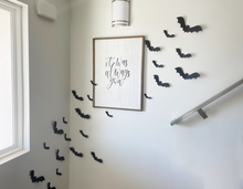 Load image into Gallery viewer, Flying Bat Halloween Wall Decor
