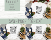 Load image into Gallery viewer, Christmas Subway Art Bundle