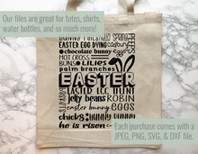 Load image into Gallery viewer, Easter Subway Art SVG