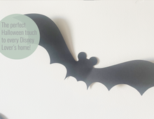Load image into Gallery viewer, Hidden Mickey Flying Bat Halloween Wall Decor