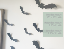 Load image into Gallery viewer, Hidden Mickey Flying Bat Halloween Wall Decor