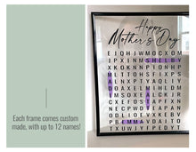 Load image into Gallery viewer, Mother's Day Word Search Frame
