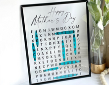 Load image into Gallery viewer, Mother's Day Word Search Frame
