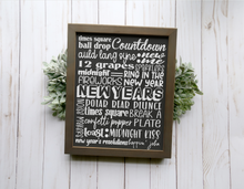 Load image into Gallery viewer, New Years Subway Art SVG