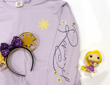 Load image into Gallery viewer, Rapunzel Signature Adult Long Sleeve Shirt