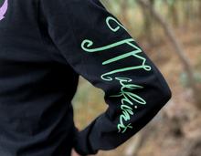Load image into Gallery viewer, Maleficent Signature Adult Long Sleeve Shirt