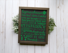 Load image into Gallery viewer, Saint Patrick's Subway Art SVG