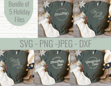 Load image into Gallery viewer, Christmas Song Bundle SVG