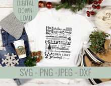 Load image into Gallery viewer, Christmas Subway Art