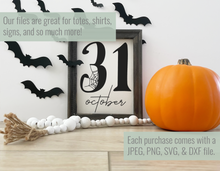 Load image into Gallery viewer, Farmhouse Halloween Sign SVG