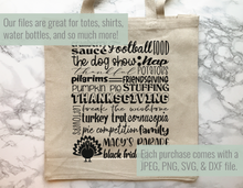 Load image into Gallery viewer, Thanksgiving Subway Art SVG