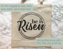 Load image into Gallery viewer, He Is Risen SVG