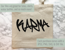 Load image into Gallery viewer, Karma Graffiti SVG