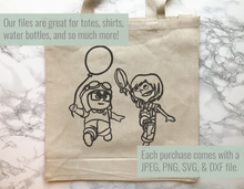 Load image into Gallery viewer, UP Young Carl and Ellie SVG