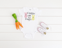 Load image into Gallery viewer, Chillin with my Peeps Easter Onesies®
