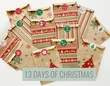 Load image into Gallery viewer, 13 days of Christmas Advent Calendar
