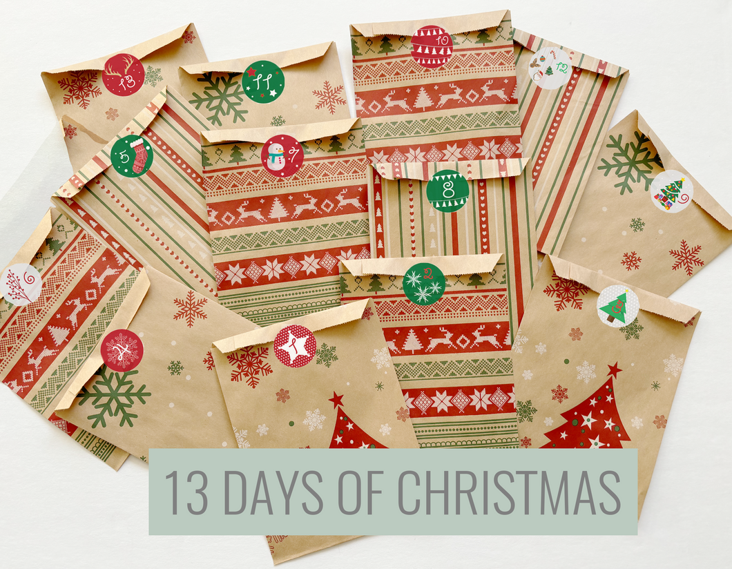 13 days of Christmas Advent Calendar