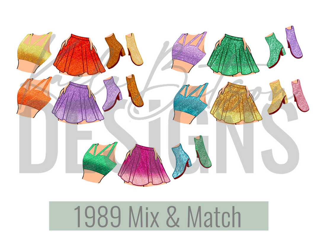 1989 Mix and Match Set