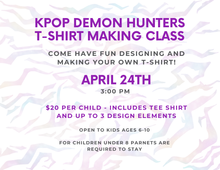 Load image into Gallery viewer, Tee Shirt Class
