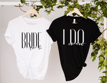 Load image into Gallery viewer, Bride to Be bachelorette Party Shirt
