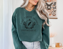 Load image into Gallery viewer, The Tired Moms Department - Comfort Colors Crewneck
