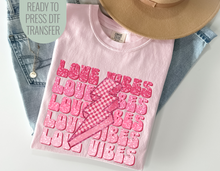 Load image into Gallery viewer, Love Vibes Disco DTF
