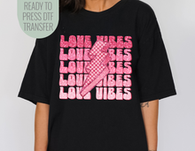 Load image into Gallery viewer, Love Vibes Disco DTF
