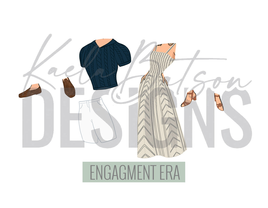 Engagement Era Magnet Doll Set