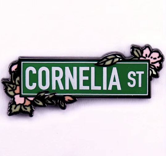 Cornelia Street Enamel Pin - Sub for Santa