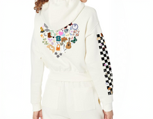 Load image into Gallery viewer, Eras Checkered Cropped Hoodie
