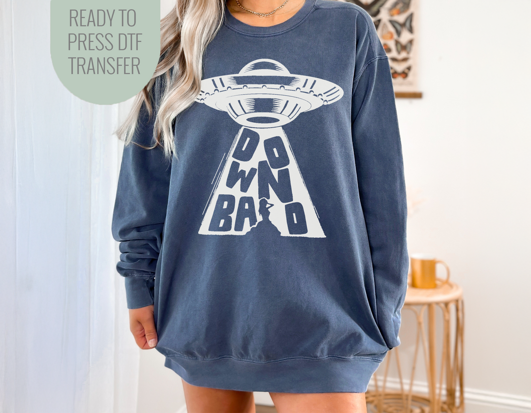 Down Bad DTF Print
