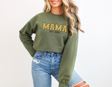 Load image into Gallery viewer, Customizable Mama Sweatshirt
