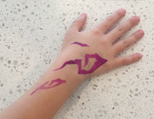 Load image into Gallery viewer, K-Pop Demon Hunter Temporary Tattoo Set
